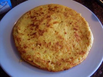 Patatesli Peynirli Omlet Tarifi - 1