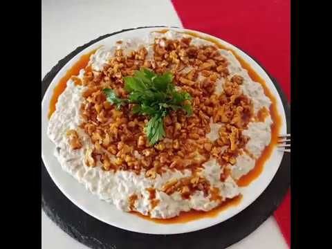 Tahinli Cevizli Patlıcan Salatası Tarifi - 1