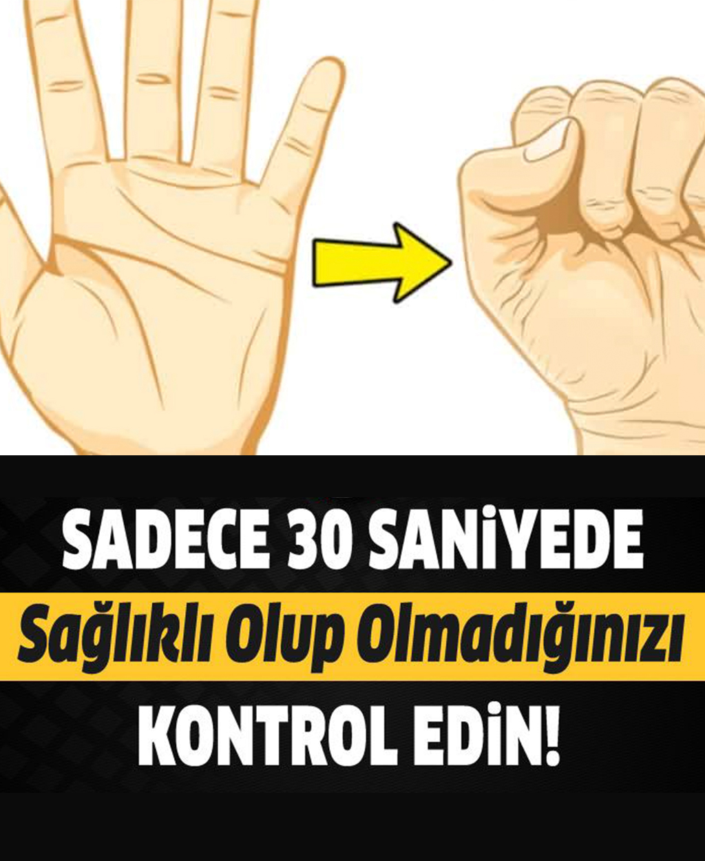 Sadece 30 saniyede sağlıklı olup olmadığınızı anlayabilirsiniz - 1