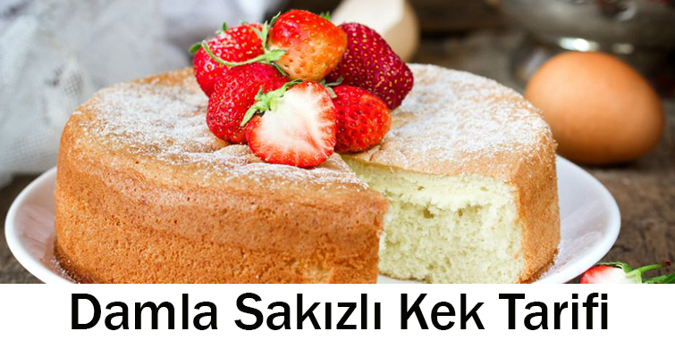 Damla Sakızlı Kek Tarifi - 1