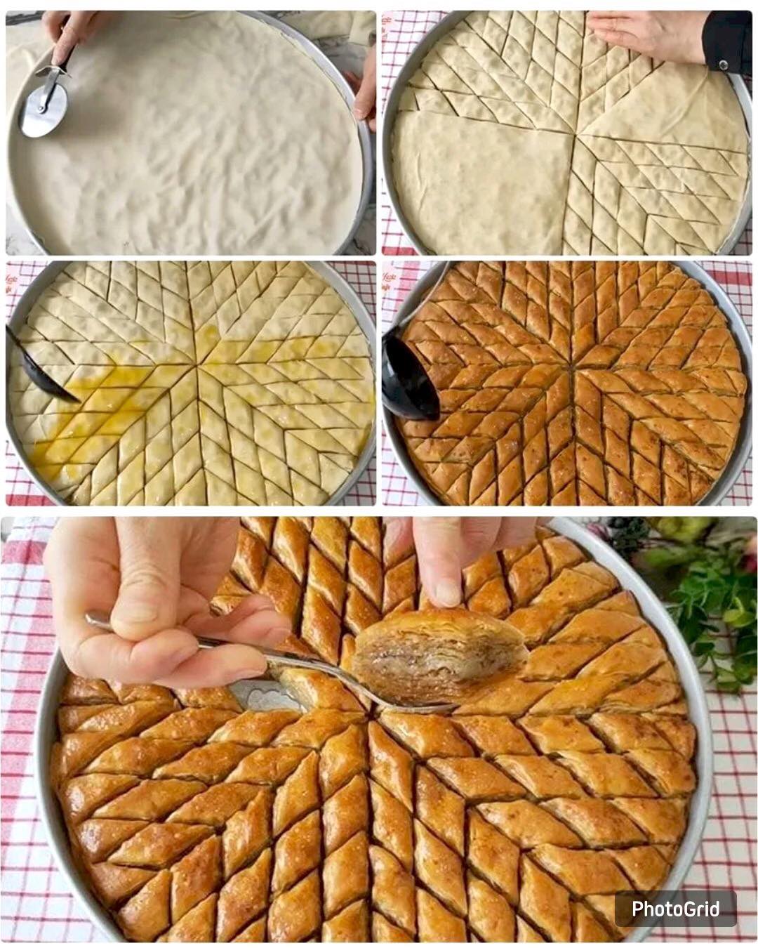 Püf Noktalarıyla Çıtır Çıtır El Açması Cevizli Ev Baklavası Tarifi - 2
