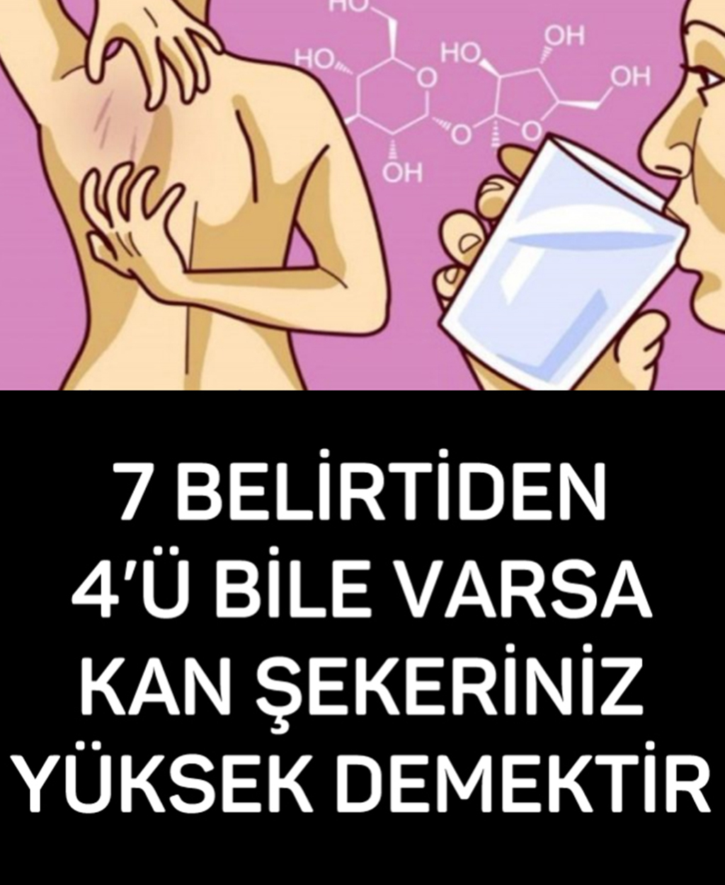 7 Belirtiden 4’ü Bile Varsa Şekeriniz Yüksek Demektir - 1