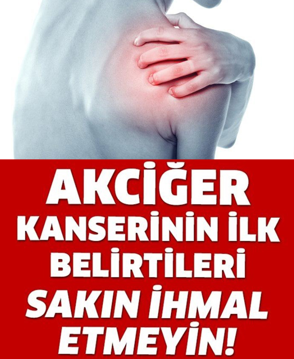 Akciğer Kanserinin Belirtilerini Öğrenin ve Önlemlerini Alın - 1