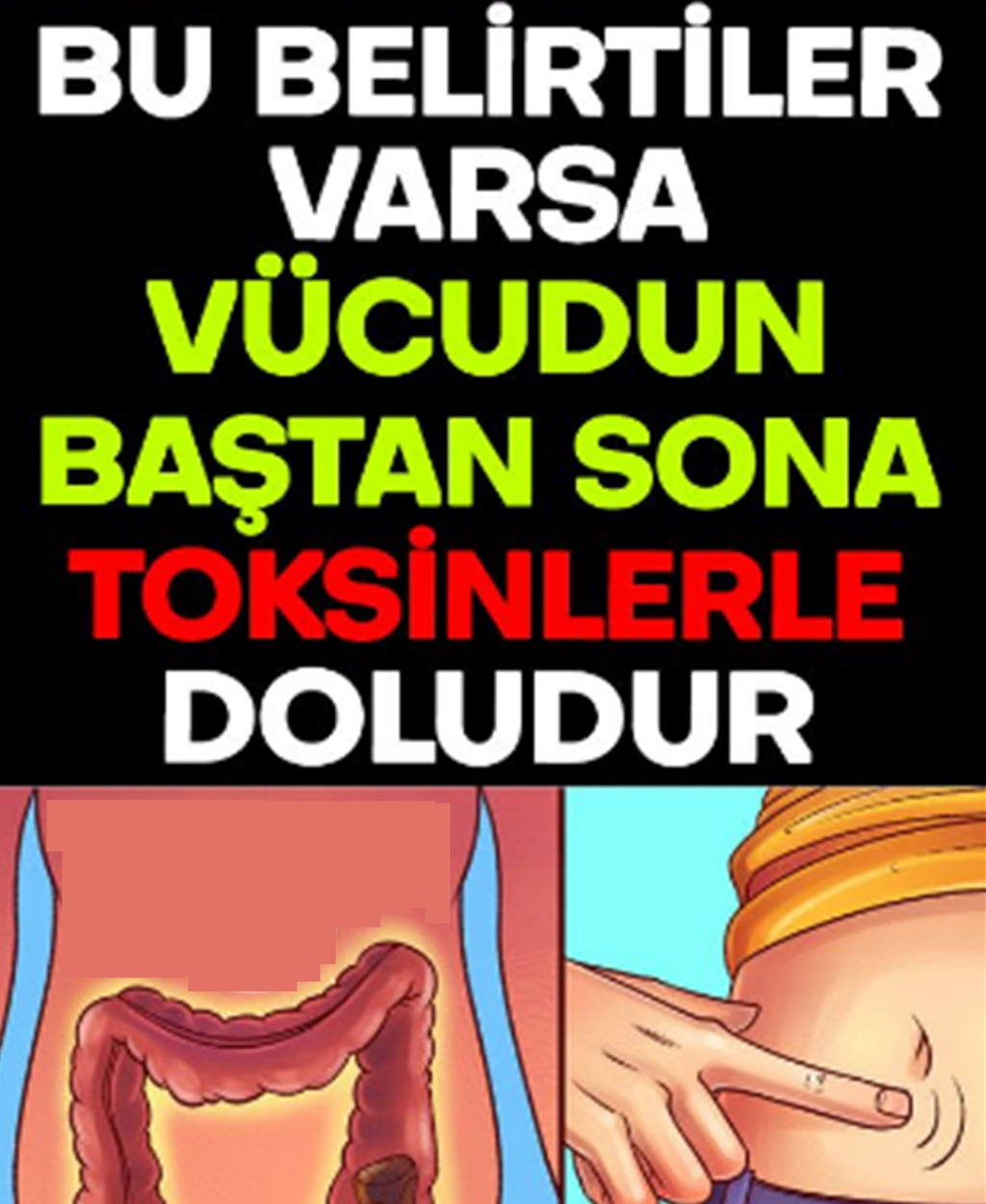 Eğer Bu Belirtiler Varsa Vücudunuz Baştan Aşağı Toksinle Doludur - 1