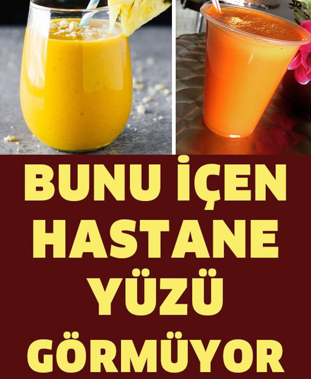 Bunu İçen Hastane Yüzü Görmüyor - 1