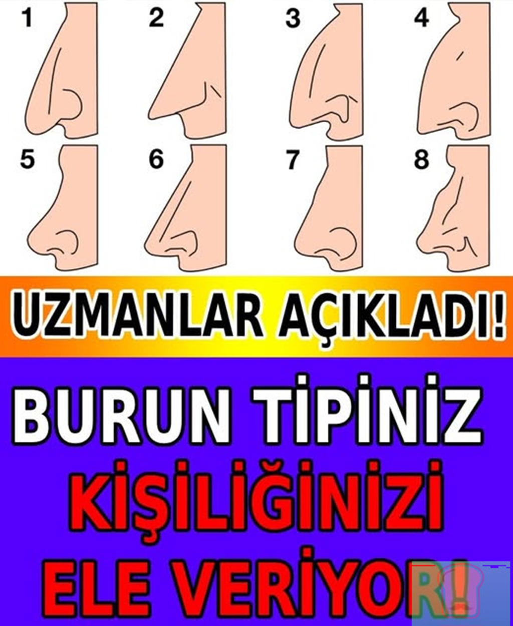 Burun Şekliniz Karakterinizi Ele Veriyor	 - 1
