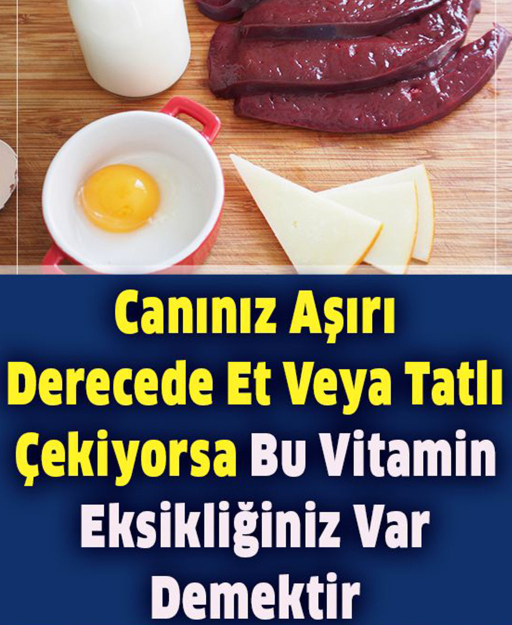 Canınızın Bir Şey Çekmesi Vitamin Eksikliği Belirtisiymiş - 1