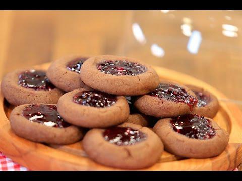 Çikolatalı ve Marmelatlı Kurabiye Tarifi - 2