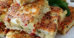 Börek Tadında Patatesli Kek Tarifi