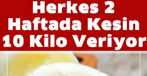 Bunu Harfi Harfine Uygulayan Herkes 2 Haftada Kesin 10 Kilo Veriyor