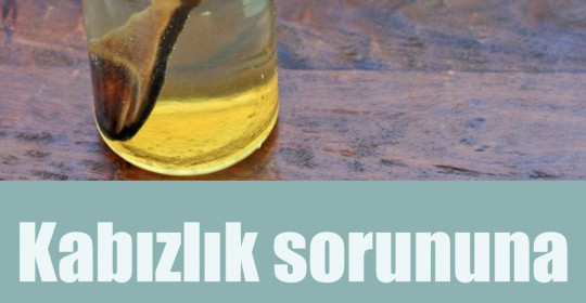 Kabızlık sorununa anında çözüm oluyor