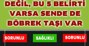 Eğer Bu 5 Belirti Varsa Böbrek Taşınız Olabilir