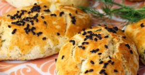 Dereotlu Mahlepli Poğaça Tarifi