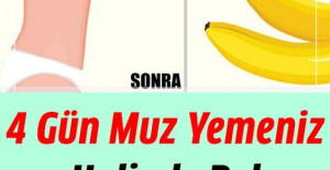 4 Gün Muz Yemeniz Halinde Bel Etrafınızda Bunlar Gerçekleşir