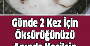 Günde 2 Kez İçin Öksürüğünüzü Anında Kesilsin Bronşitiniz Yok Olup Gitsin