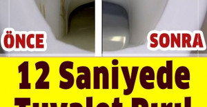 12 Saniyede Tuvalet Pırıl Pırıl Oluyor