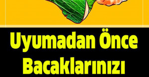 Uyumadan Önce Bacaklarınızı Lahana Yaprakları ile Sararsanız