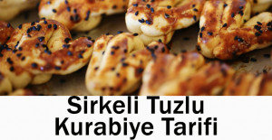 Sirkeli Tuzlu Kurabiye Tarifi