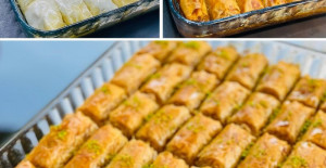 Tahinli Cevizli Rulo Baklava Tarifi