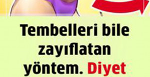 Tembeller İçin Zayıflama Yolları