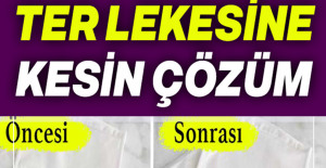 Çamaşırlarınızdan Ter Lekesi Nasıl Çıkartılır?