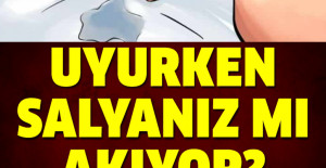 Uyurken yastığınıza salya akıtıyor musunuz?