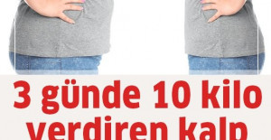 Kalp Diyeti ile 3 Günde 10 kilo Verin