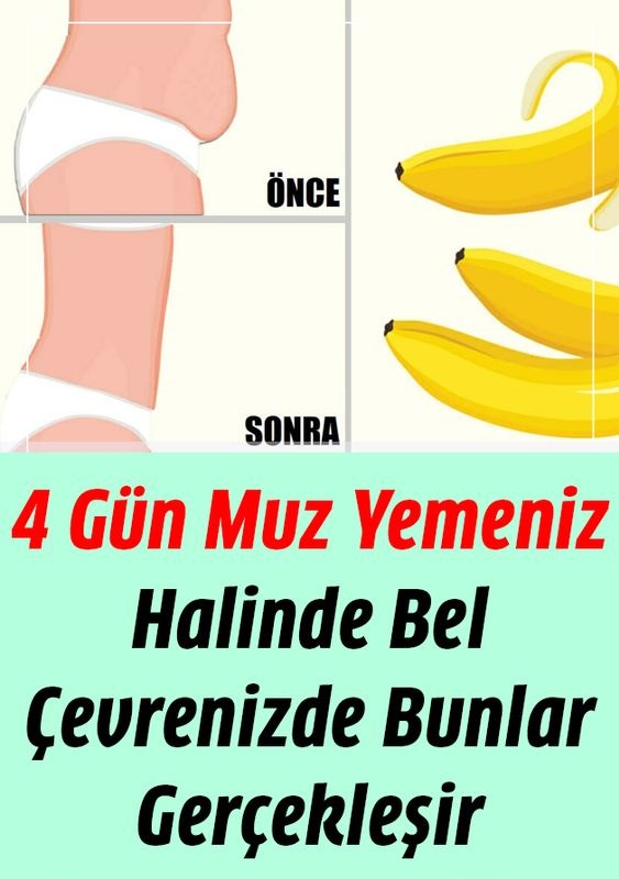 4 Gün Muz Yemeniz Halinde Bel Etrafınızda Bunlar Gerçekleşir - 1