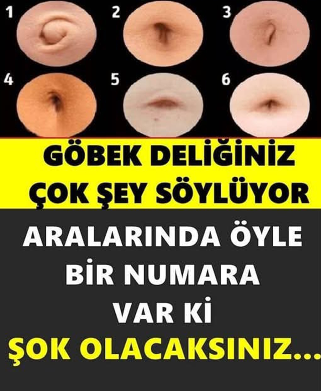 Göbek Deliğiniz Kişiliğinizi Yansıtıyor	 - 1