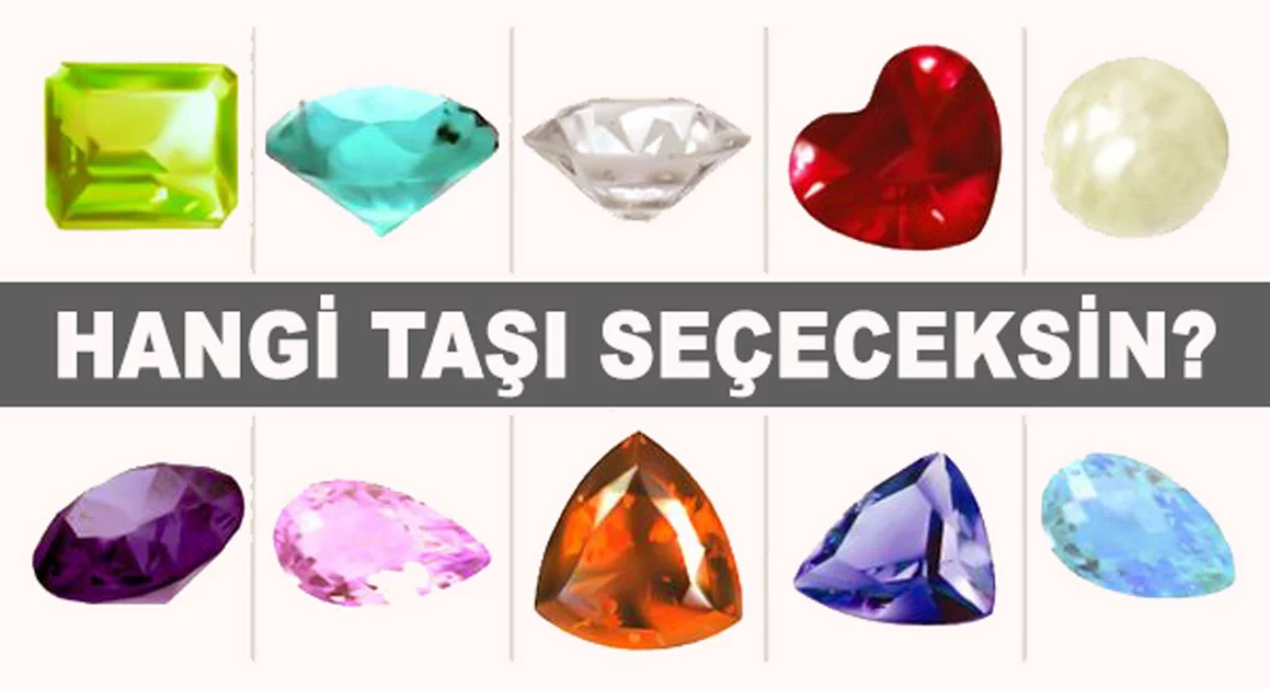 Resimdeki Doğal Taşlardan Birini Seçin Ve Kendiniz Hakkında Bir Şey Öğrenin - 2