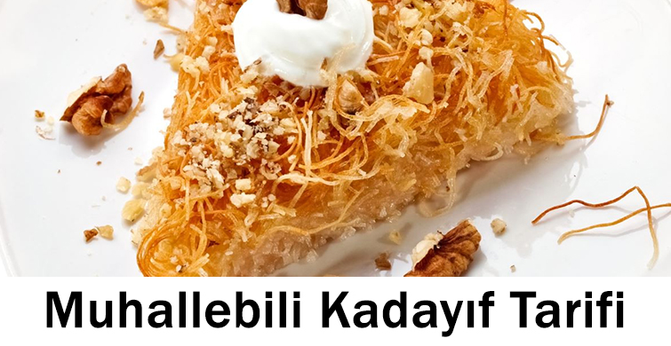 Muhallebili Kadayıf Tarifi - 1