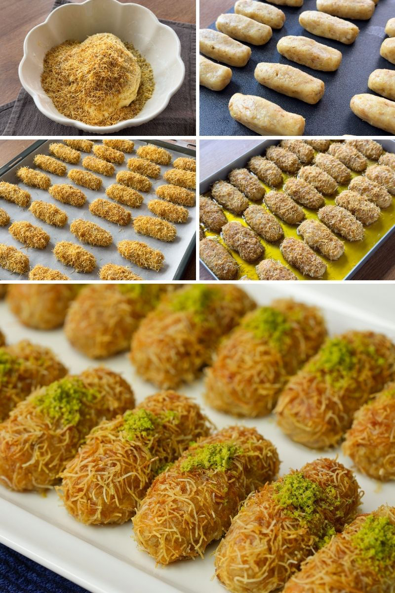 Kadayıflı Cevizli Tatlı Tarifi - 2