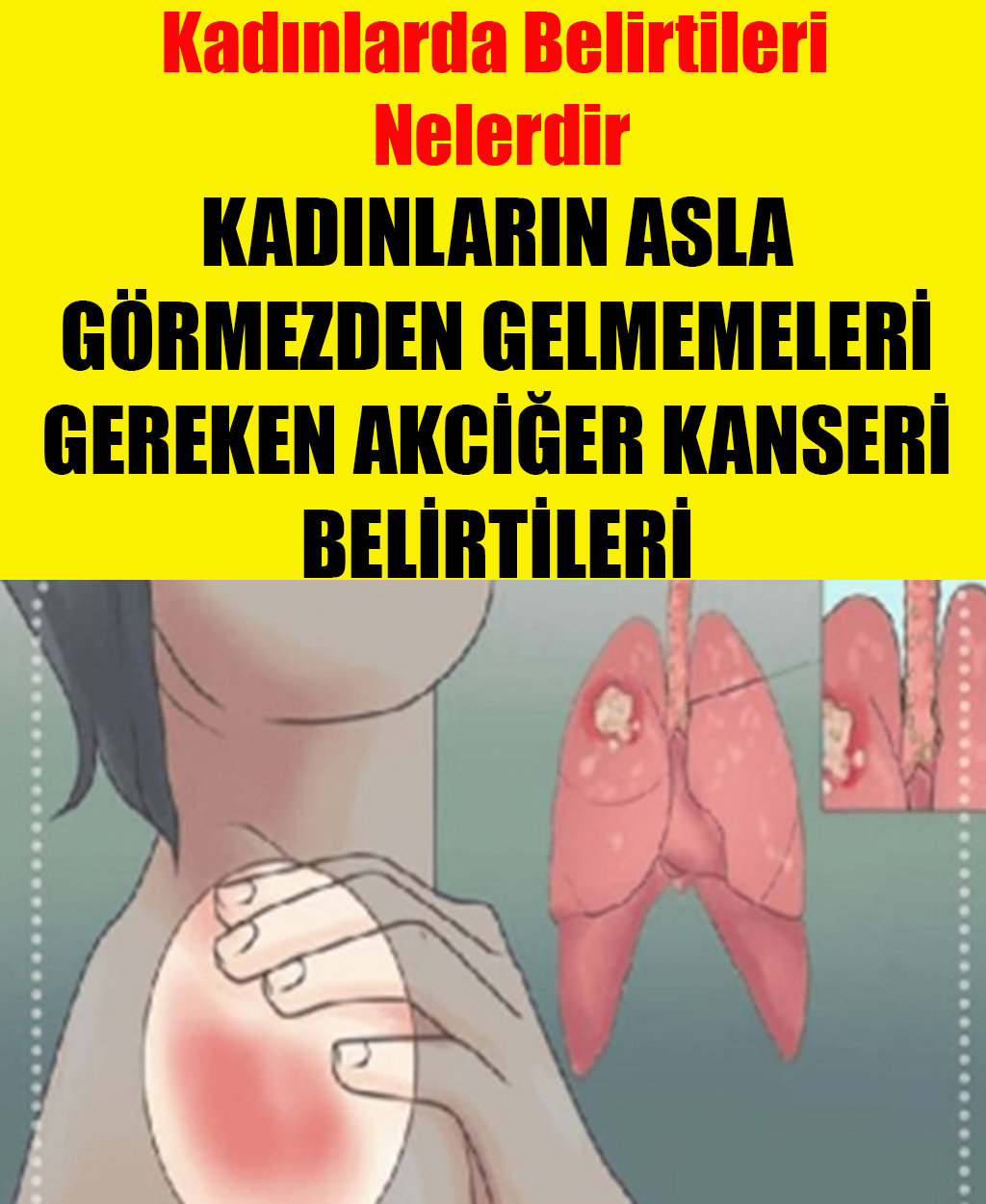 Kadınlarda belirtileri nelerdir - 1