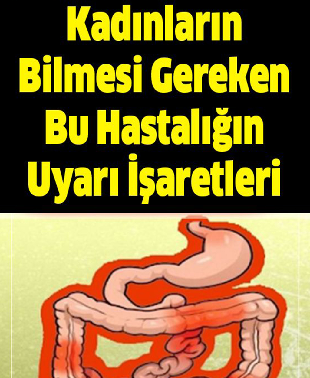 Kadınların Bilmesi Gereken Bu Hastalığın Uyarı İşaretleri - 1