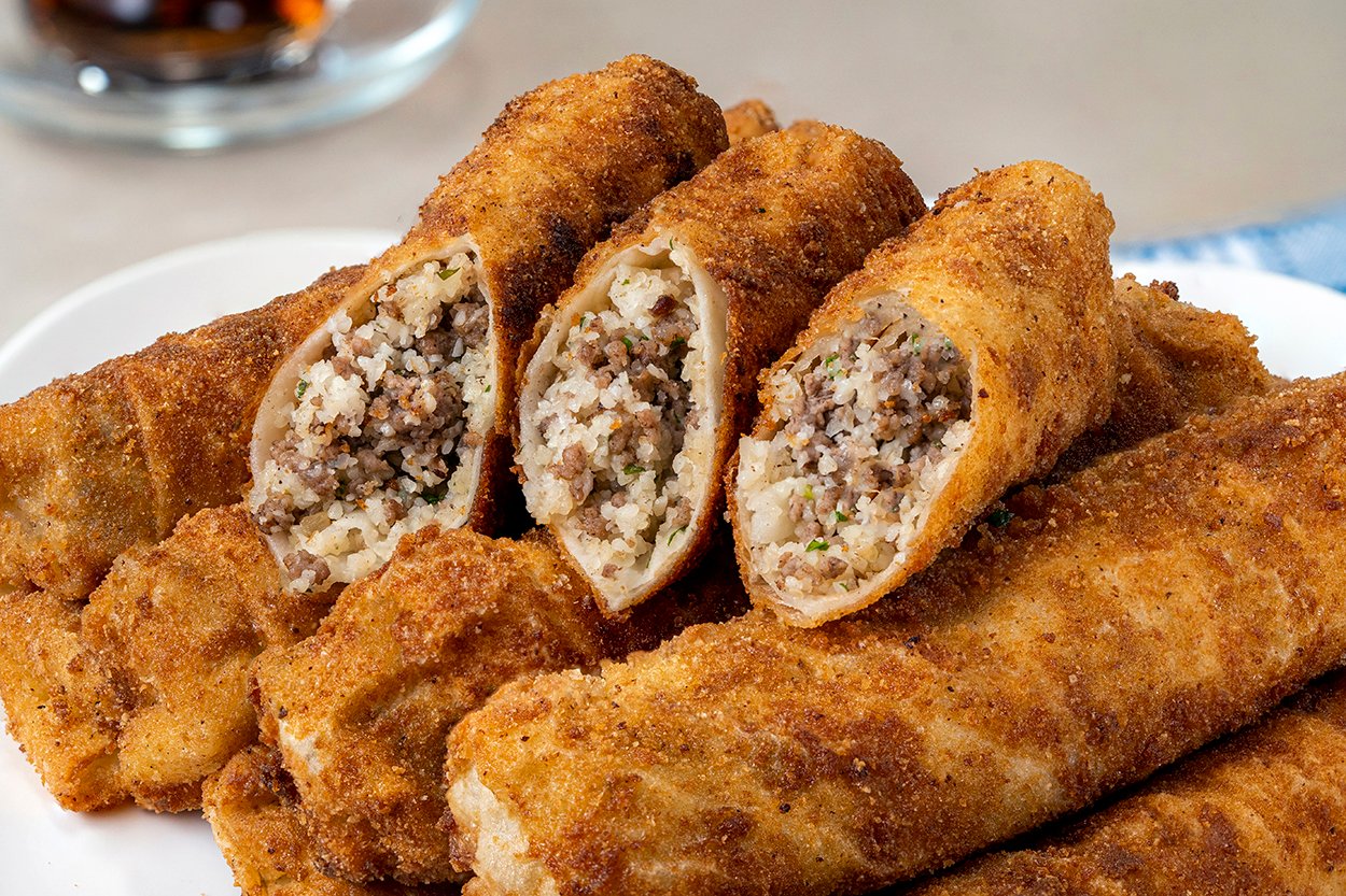 Kıymalı Bulgurlu Börek Tarifi - 1