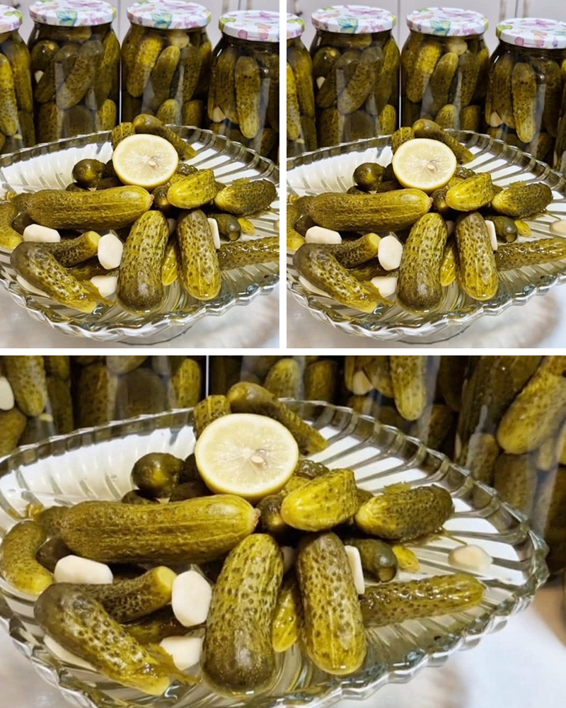 Kütür Kütür Erimeyen Kornişon Salatalık Turşusu Tarifi - 4