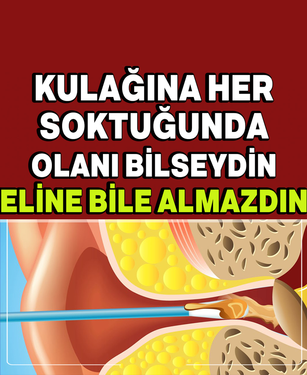 Kulak Çubuklarından Vazgeçmeniz İçin 3 Sebep - 1