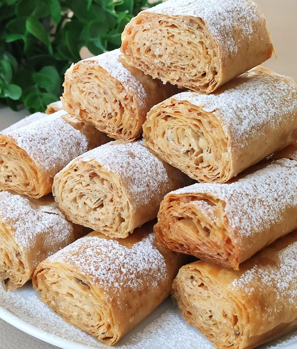 Tahinli Cevizli Kuru Baklava Tarifi - 1