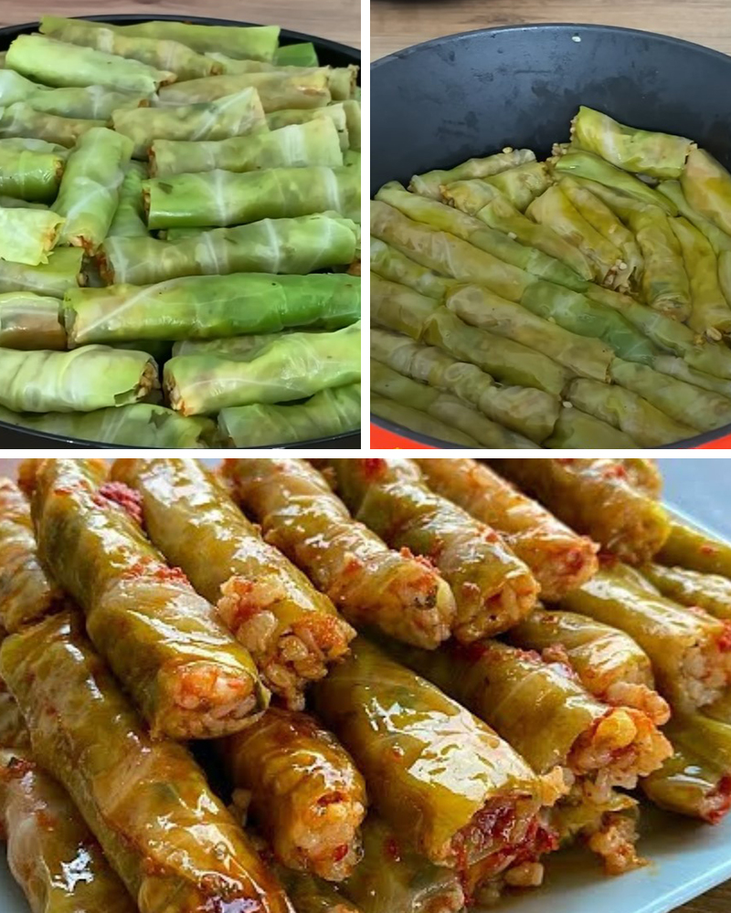 Lokum Gibi Lahana Sarması Tarifi - 1