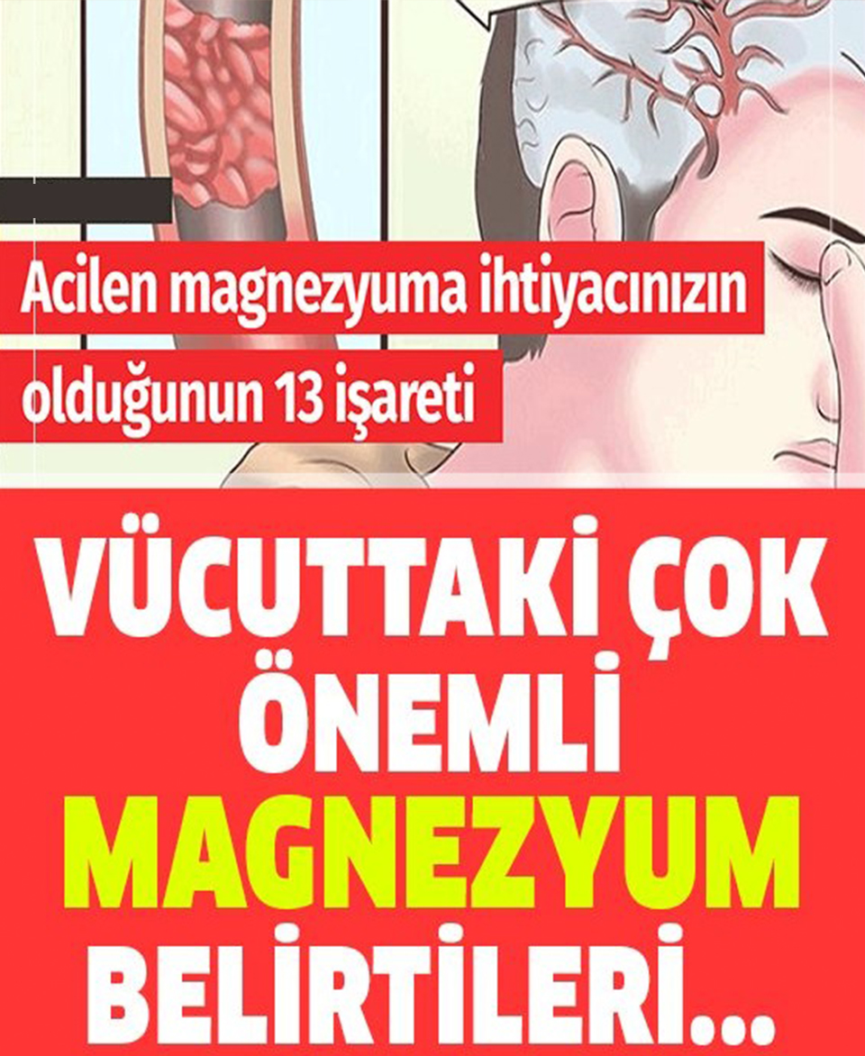 Acilen Magnezyuma Lüzumunuzun Olduğunun 13 İşareti - 1