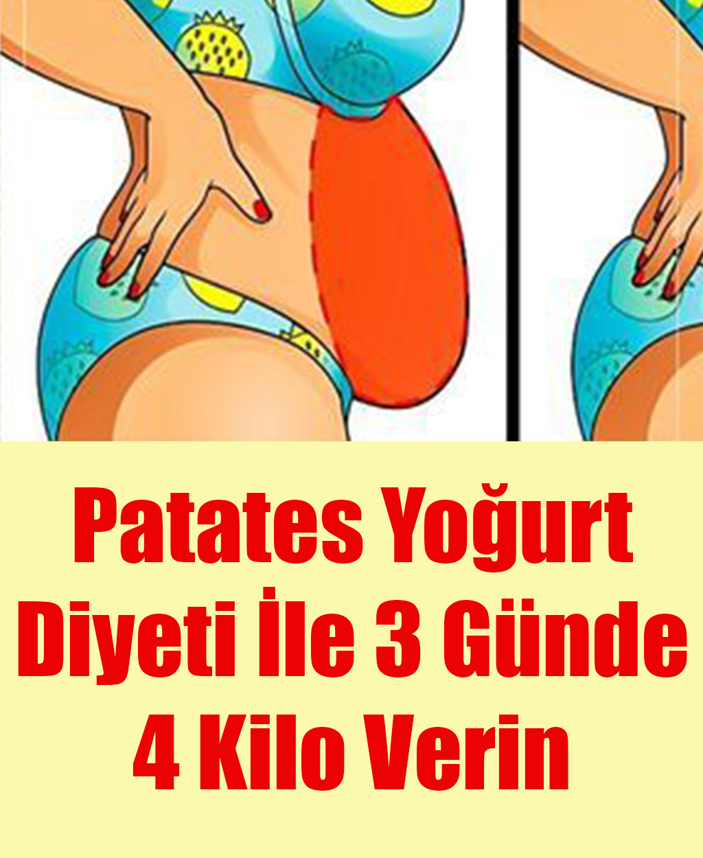 Patates Yoğurt Perhizi İle 3 Günde 4 Kilo Verin - 1