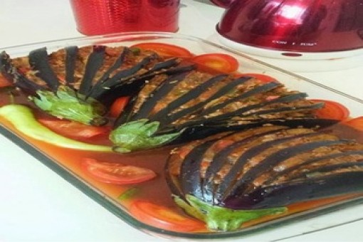 Patlıcanlı Yelpaze Kebabı Tarifi - 1