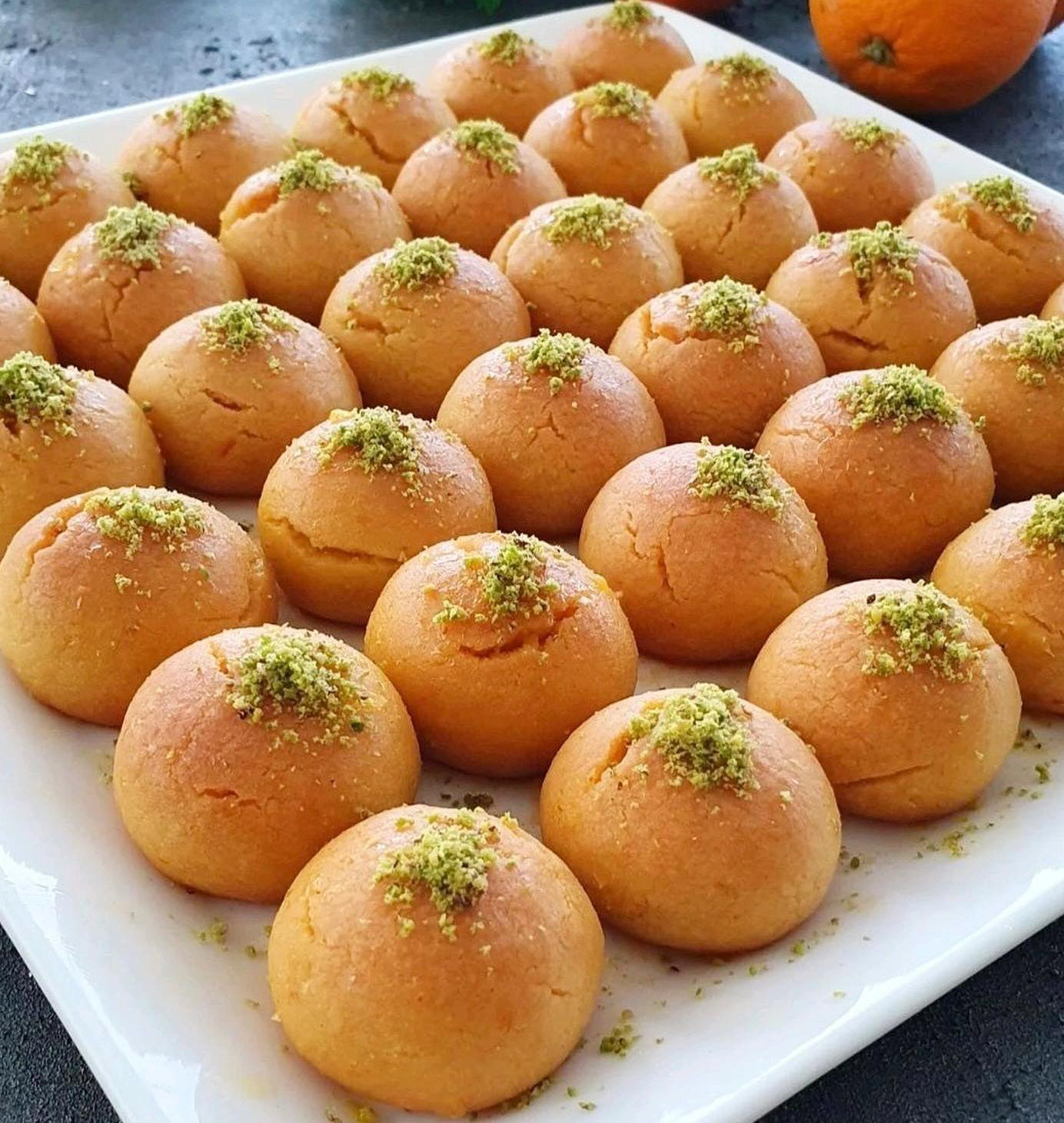 Portakal Soslu Islak Kurabiye Tarifi - 1