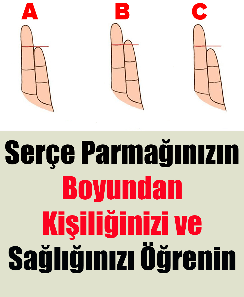 Serçe Parmağınızın Boyundan Kişiliğinizi ve Sağlığınızı Öğrenin - 1