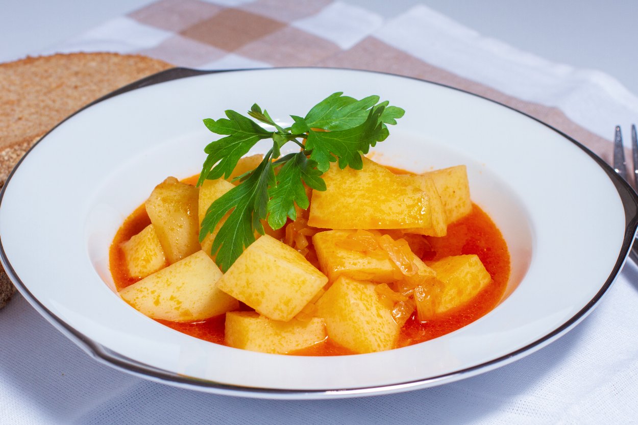 Sulu Patates Yemeği Tarifi - 1