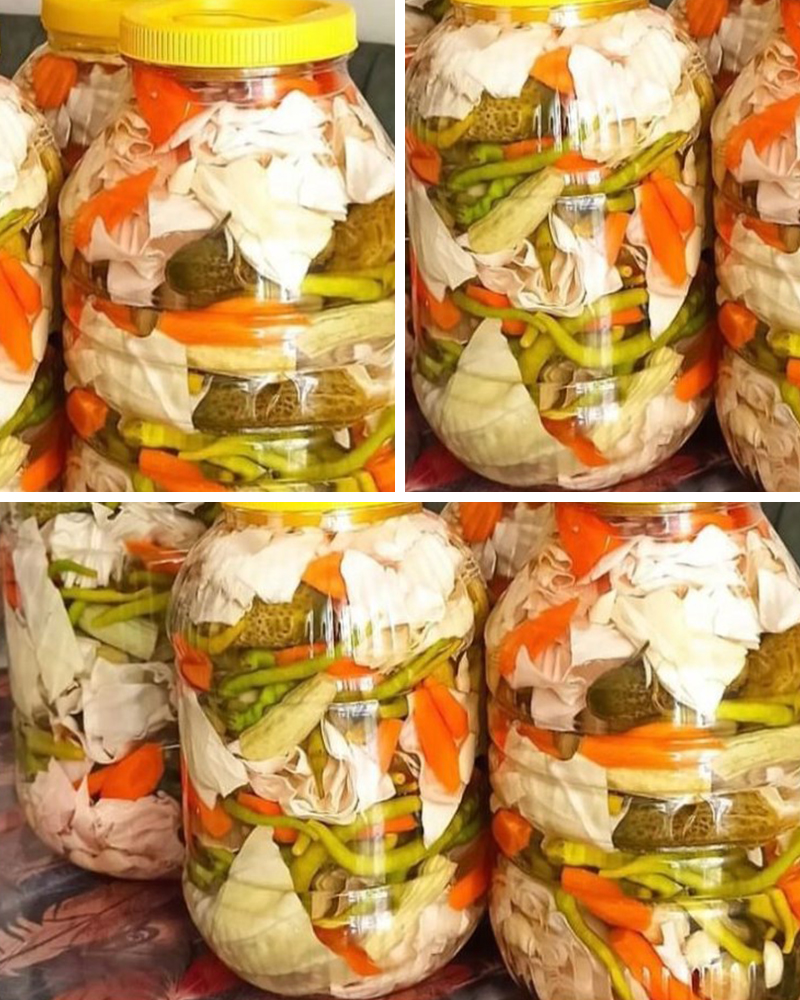 5 kg’lık Bidon İçin Uzun Ömürlü Lahanalı Karışık Turşu Tarifi - 5