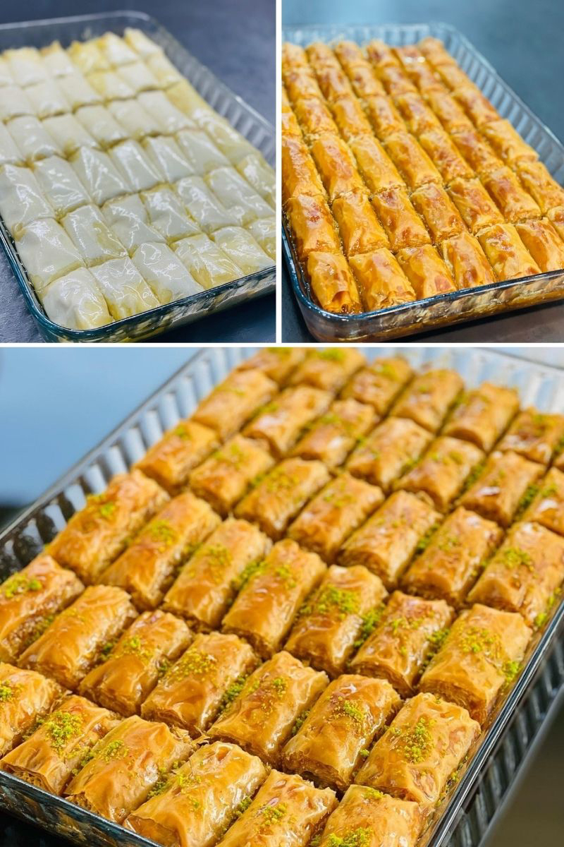 Tahinli Cevizli Rulo Baklava Tarifi - 1