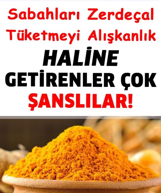 Sabahları Zerdeçal Tüketmeyi Alışkanlık Haline Getirenler Çok Şanslılar - 1