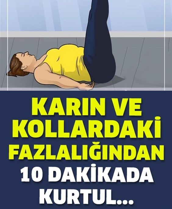 Karın ve Kollardaki Aşırılıklardan 10 dakikada Kurtulun - 1