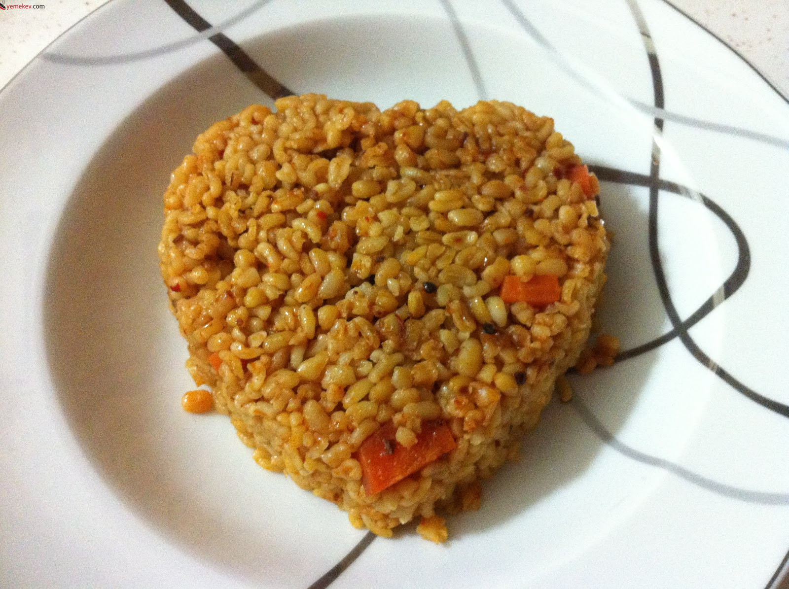 Sebzeli Bulgur Pilavı Tarifi - 6